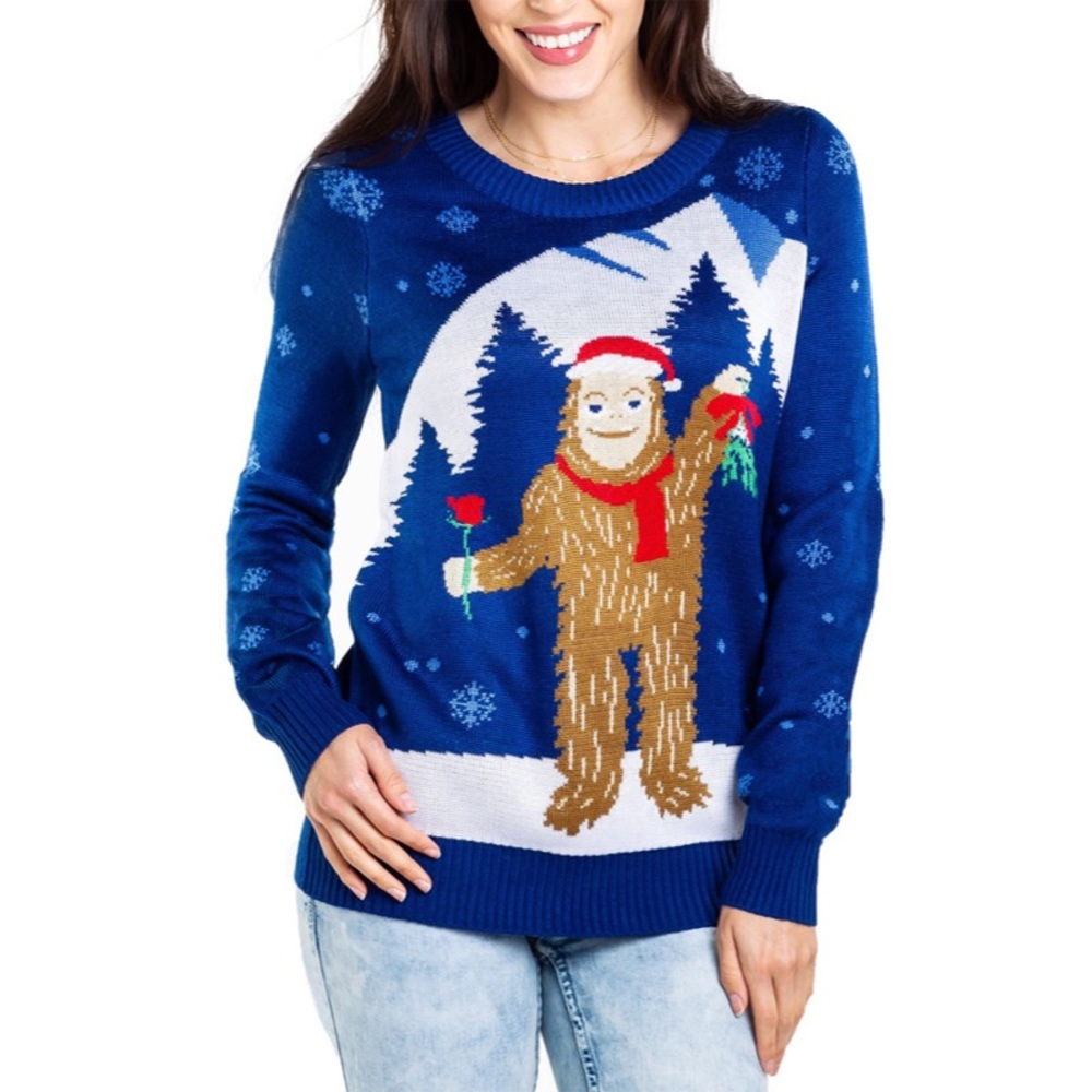Christmas Tipsy Elves Ugly Sweater
